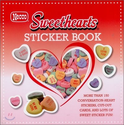 Necco Sweethearts Sticker Book