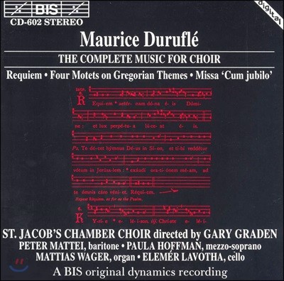 St. Jacob's Chamber Choir ڷ÷: , Ʈ, ̻ (Durufle: Requiem)