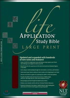 Life Application Study Bible-NLT-Large Print