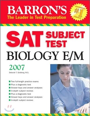 Barron's SAT Subject Test in Biology E/M 2007