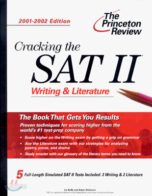 Cracking the SAT II : Writing and Literature : Subject Tests, 2001-2002 Edition