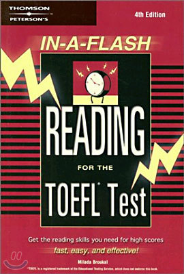 In-a-Flash Reading for the Toefl Exam