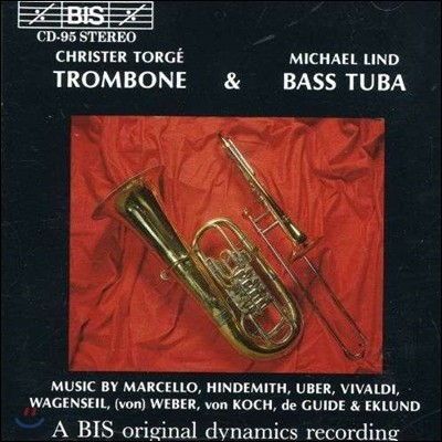 Christer Torge / Michael Lind Ʈ & ̽ Ʃ - ÿ / ߵ / Ʈ (Trombone & Bass Tuba - Marcello / Hindemith / Vivaldi)