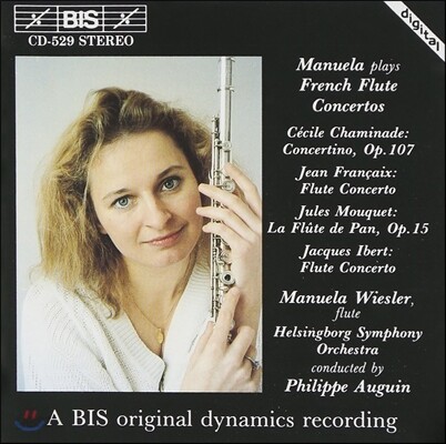 Manuela Wiesler 프랑스 플루트 협주곡 - 샤미나드 / 프랑셰 / 이베르 (Plays French Flute Concertos)