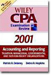 Wiley CPA Examination Review, 2001 : Accounting and Reporting (Paper Back)