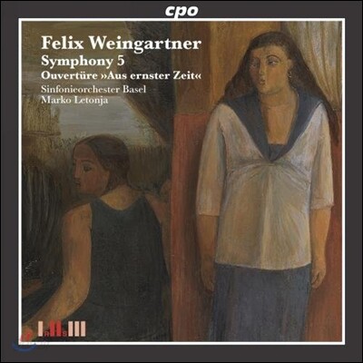 Marko Letonja 바인가르트너: 교향곡 5번, 진지한 시간으로부터 서곡 (Weingartner: Symphony Op.71, Aus Ernster Zeit Overture)