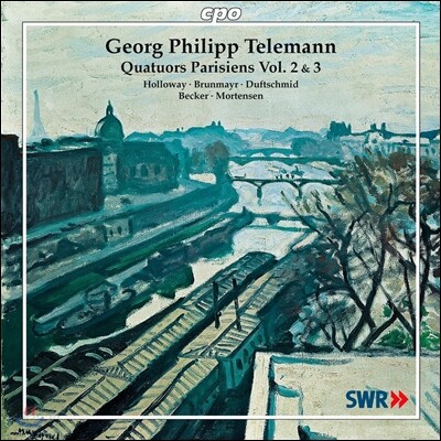John Holloway 텔레만: 파리 사중주 2, 3집 (Telemann: Quatuors Parisiens Vol. 2 & 3)