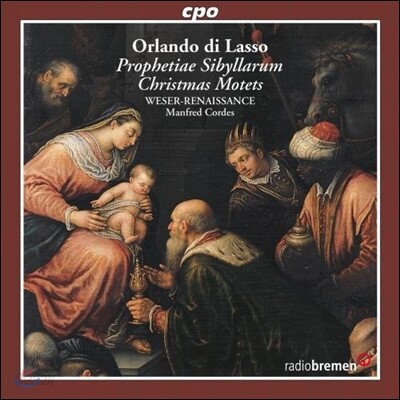 Manfred Cordes 올란도 디 라수스: 시빌의 예언, 크리스마스 모테트 (Orlando di Lasso: Prophetiae Sibyllarum, Christmas Motets)