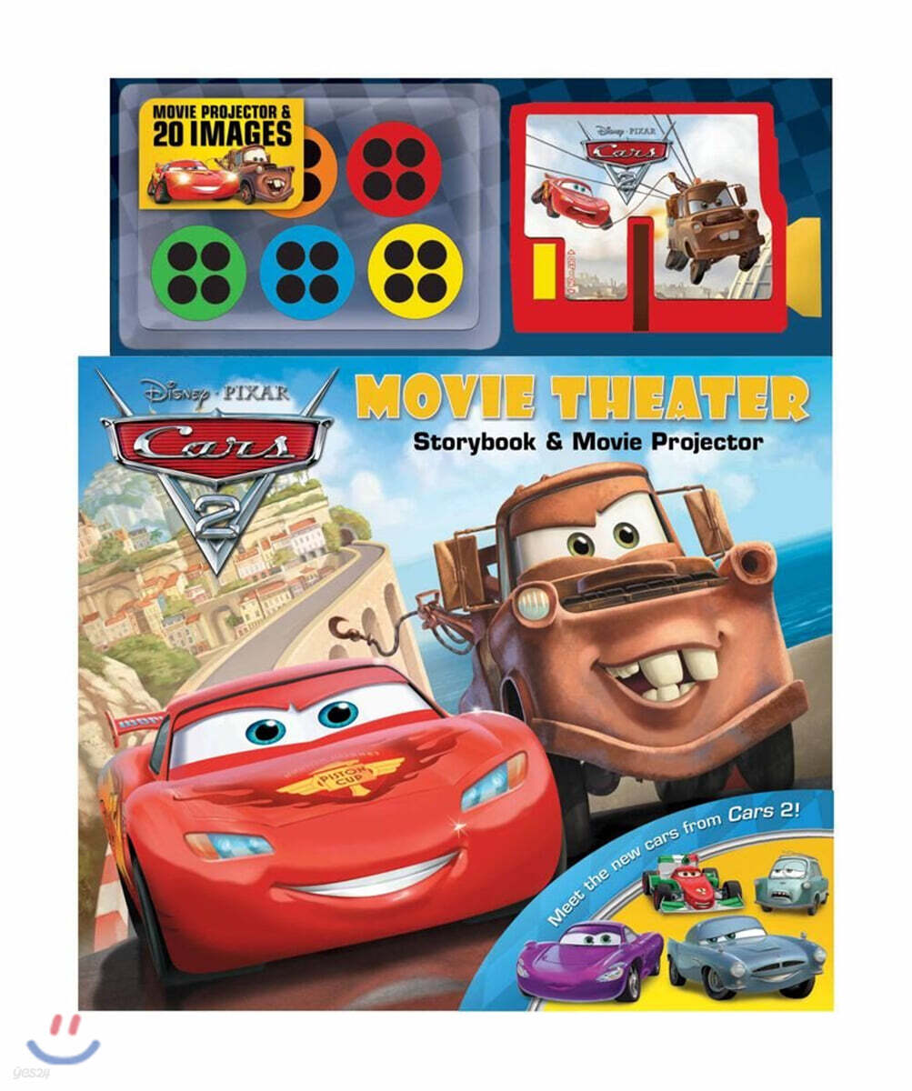 Cars 2 Movie Theater Storybook & Movie Projector