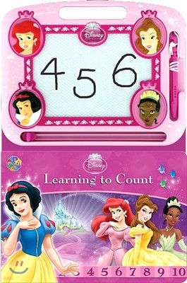 Disney Pricess Learning To Count : Learning Series