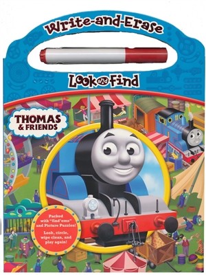 Thomas & Friends Look And Find  Write-And-Erase