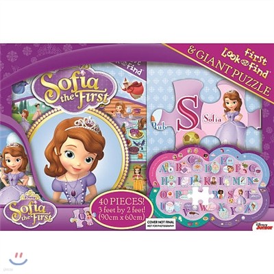 Disney Sofia The First : First Look And Find And Giant Puzzl
