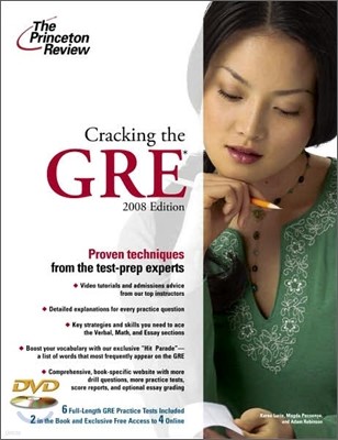 Cracking the New GRE with DVD 2008