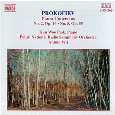프로코피에프 : 피아노 협주곡 2, 5번 (Prokofiev : Piano Concertos Nos.2, 5)(CD) - 백건우 (Kun-Woo Paik)