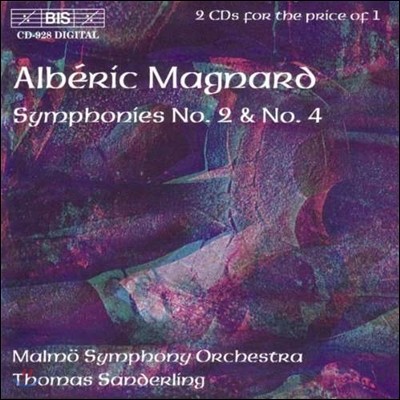 Thomas Sanderling ˺ ĸ:  2, 4 (Alberic Magnard: Symphonies No.2, No.4)