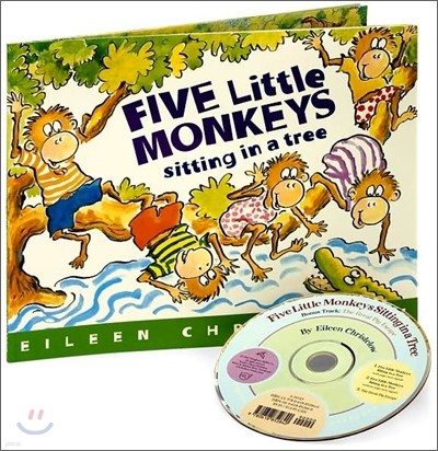 Five Little Monkeys Sitting in a Tree (Book & CD)