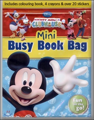 Disney Mickey Mouse Clubhouse Mini Busy Book Bag