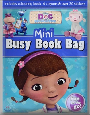Disney Doc Mcstuffin Mini Busy Book Bag