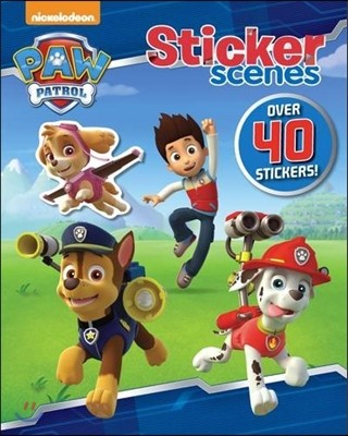 Paw Patrol Sticker Scene