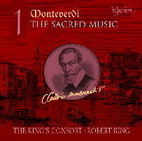 [SACD] Robert King, King's Consort / ׺ :   1 (Monteverdi : Sacred Music Vol. 1) (SACD Hybrid//SACDA67428)