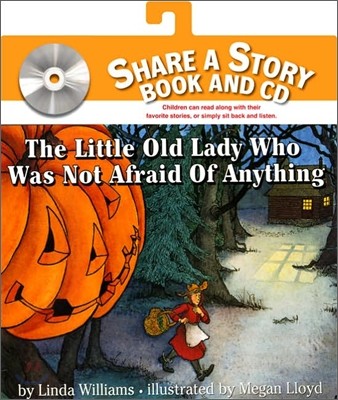 The Little Old Lady Who Was Not Afraid of Anything (Paperback & CD Set)