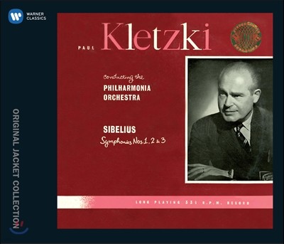 Paul Kletzki ú콺:  1, 2, 3 (Sibelius: Symphonies No.1, No.2, No.3)
