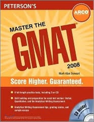 Peterson's Master the GMAT 2008 with CD-ROM, 14/E