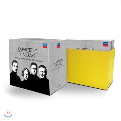 Quartetto Italiano 이탈리아 사중주단 - 데카, 필립스, DG 전집 (Complete Decca, Philips & DG Recordings)