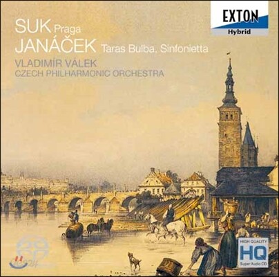 Vladimir Valek 수크: 프라하 / 야나체크: 타라스 불바, 신포니에타 (Suk: Praga / Janacek: Sinfonietta, Taras Bulba)
