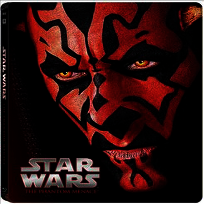 Star Wars: Episode I - The Phantom Menace Steelbook (스타워즈: 에피소드 1 - 보이지 않는 위험)(한글무자막)(Blu-ray)
