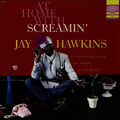 Jay Hawkins — At Home With Screamin Jay Hawkins 앨범 커버