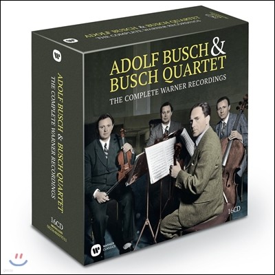 Busch Quartett / Adolf Busch ν ִ EMI   (The Complete EMI Recordings)