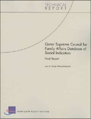 Natl Book Network Qatar Supreme Council for Family Affairs Database of Social Indicators: Final Report