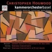 Christopher Hogwood / Ʈ, ̵ & Ƽ : Ͼ üź(Mozart : Sinfornia Concertante K.364, Haydn : Sinfornia Concertante & Martinu : Sinfornia Concertante) (/82876863752)