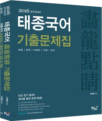 태종국어 화룡점정 기출문제집