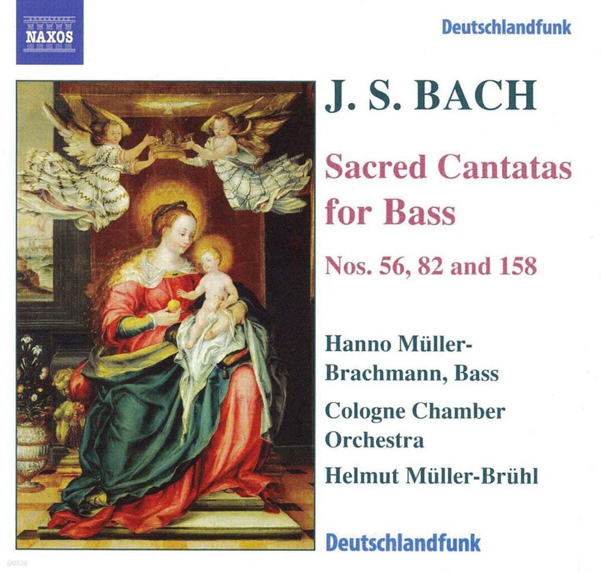 Hanno Muller-Brachmann 바흐: 베이스를 위한 칸타타들 (Bach: Sacred Cantatas for Bass Nos. 56, 82 &amp; 158)