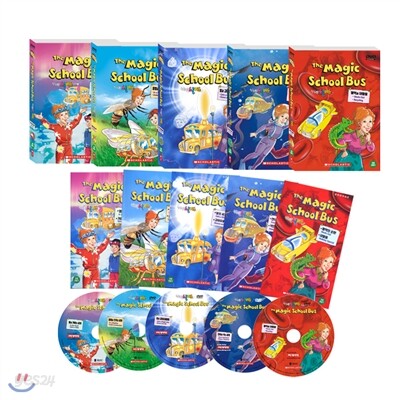 DVD 신기한 스쿨버스 디비디 2집 5종세트 The Magic School Bus