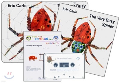 문진 영어동화 Best Combo Step 1 : The Very Busy Spider (Board Book Set)