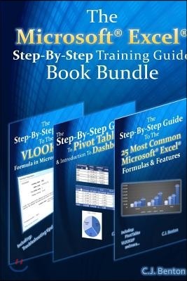 The Microsoft Excel Step-By-Step Training Guide Book Bundle