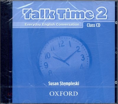 Talk Time 2 Class CDs: Everyday English Conversation