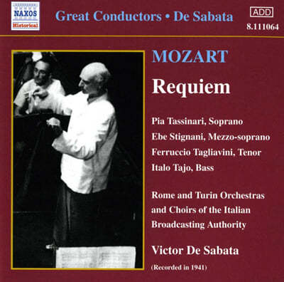 Victor de Sabata 모차르트: 레퀴엠 : 1941년 녹음 (Mozart: Requiem K.626) 