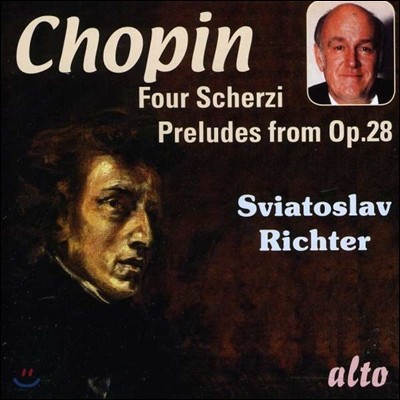 Sviatoslav Richter : ɸ, ְ (Chopin: 4 Scherzi, Preludes from Op.28)