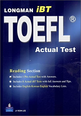 LONGMAN iBT TOEFL Actual Test R