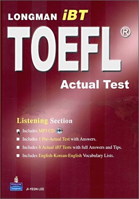 LONGMAN iBT TOEFL Actual Test L