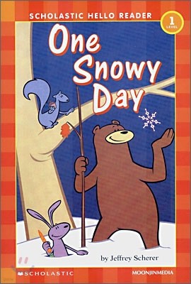 Scholastic Hello Reader Level 1-33 : One Snowy Day (Book+CD Set)