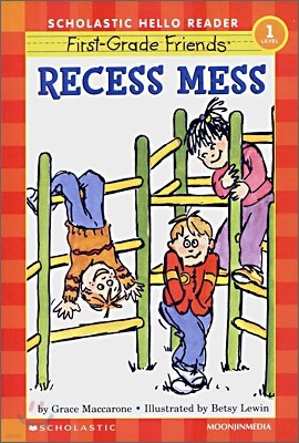 Scholastic Hello Reader Level 1-32 : Recess Mess (Book+CD Set)