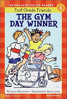 Scholastic Hello Reader Level 1-35 : The Gym Day Winner (Book+CD Set)