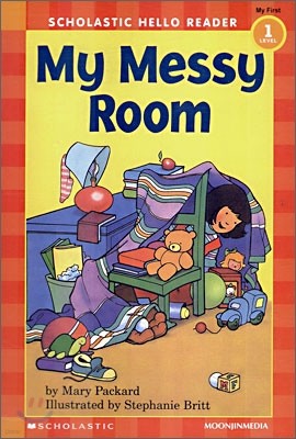 Scholastic Hello Reader Level 1-10 : My Messy Room (Book+CD Set)