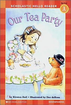 Scholastic Hello Reader Level 1-13 : Our Tea Party (Book+CD Set)
