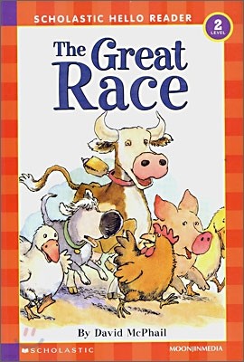 Scholastic Hello Reader Level 2-23 : The Great Race (Book+CD Set)
